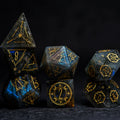 Celestial Palace · Zeus's Gallery Labradorite Engraved Gemstone Dice Set