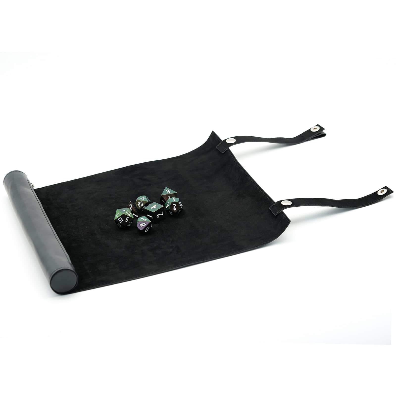Leather Scroll Dice Mat