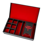Twin Dragon Leather Dice Storage Box