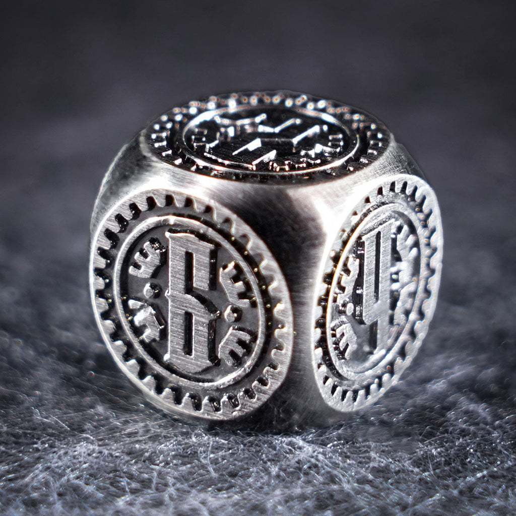 Clockwork Relic D6 Metal Die