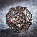 Cthulhu Gold Hollowed Metal Dice