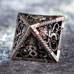 Cthulhu Gold Hollowed Metal Dice