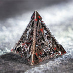 Cthulhu Gold Hollowed Metal Dice