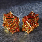 Crimson Bloom · Blood Blossom Hollow Metal Dice Set