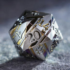 The Arcane · Jayce's Awakening Solid Metal Dice Set