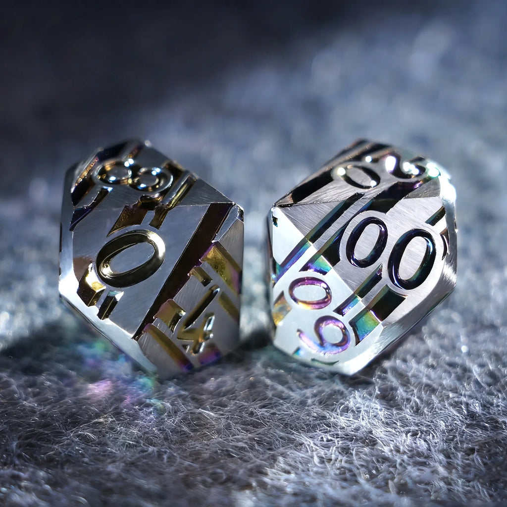The Arcane · Jayce's Awakening Solid Metal Dice Set