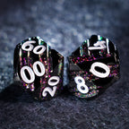 The Arcane · Vi's Resolve Solid Metal Dice Set