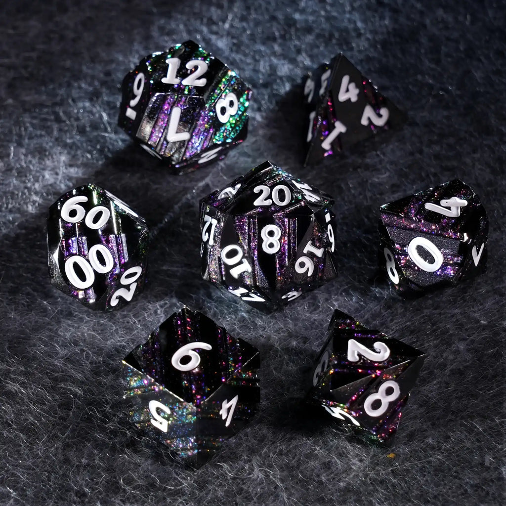 The Arcane · Vi's Resolve Solid Metal Dice Set