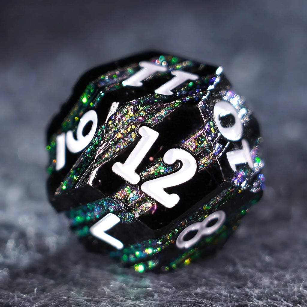 The Arcane · Ekko's Rewind Solid Metal Dice Set