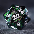 The Arcane · Ekko's Rewind Solid Metal Dice Set