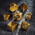 Golden Dominion · The Gilded Expanse Hollow Metal Dice Set