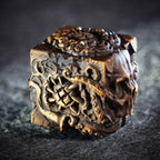 Whispering Cube D6 Brass Die