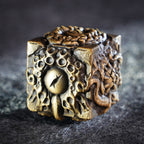 Whispering Cube D6 Brass Die