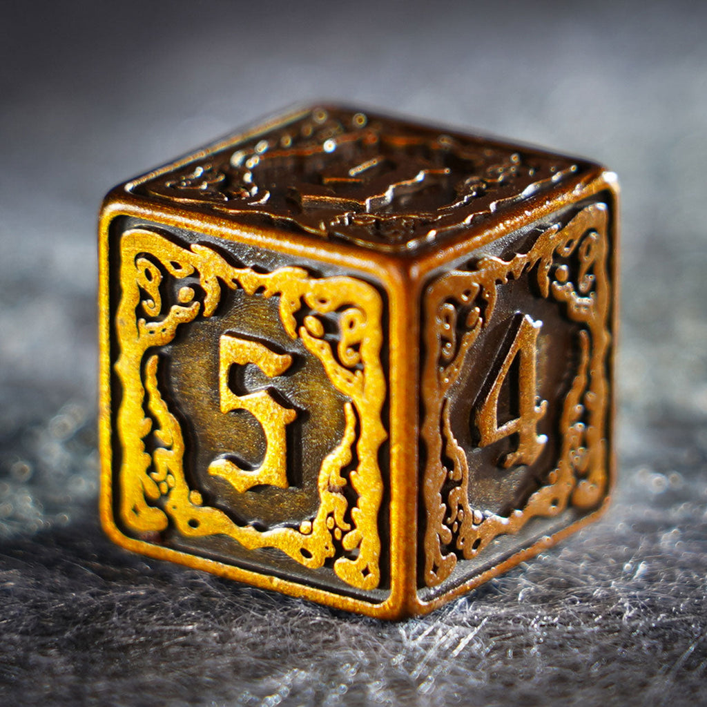 Eldritch Sigil D6 Metal Die