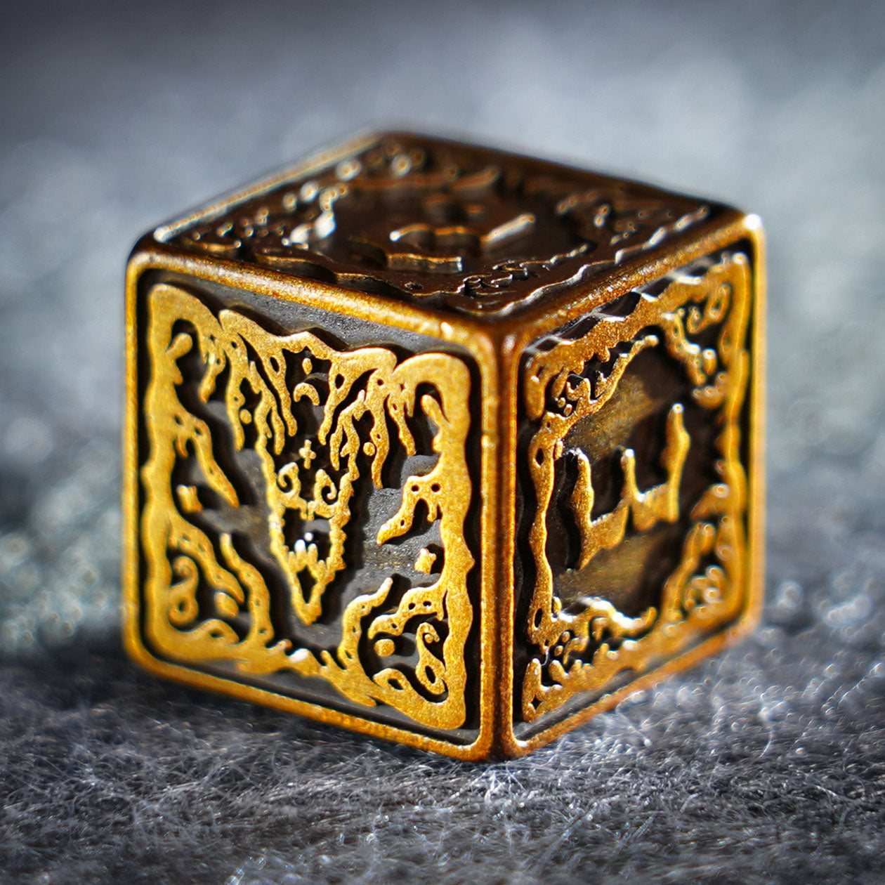 Eldritch Sigil D6 Metal Die