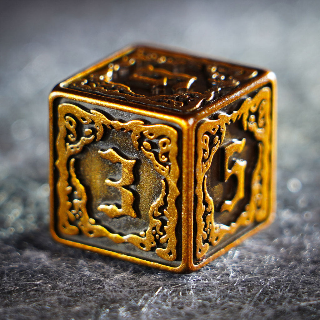 Eldritch Sigil D6 Metal Die