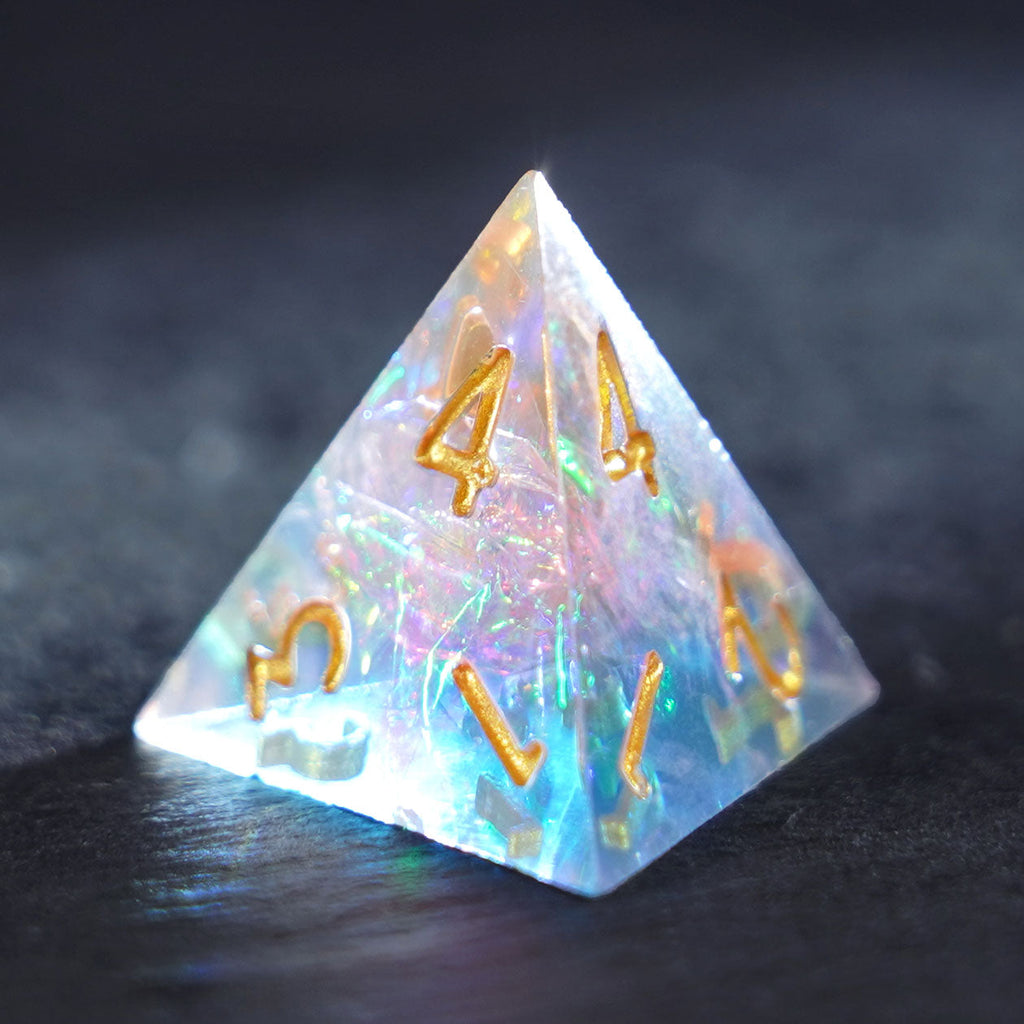 Prism Veil Resin Dice Set