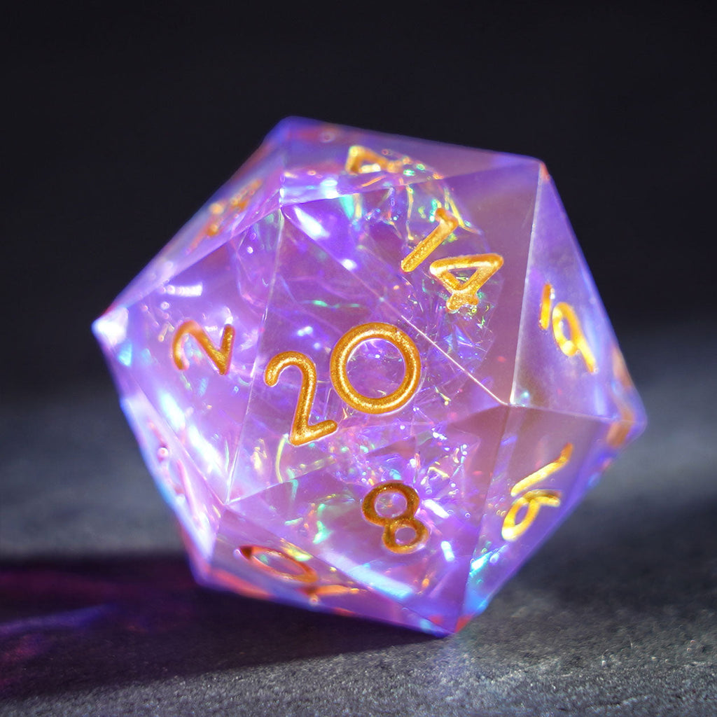 Prism Veil Resin Dice Set