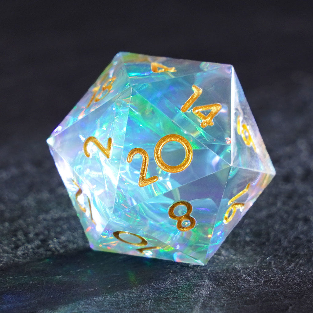 Prism Veil Resin Dice Set