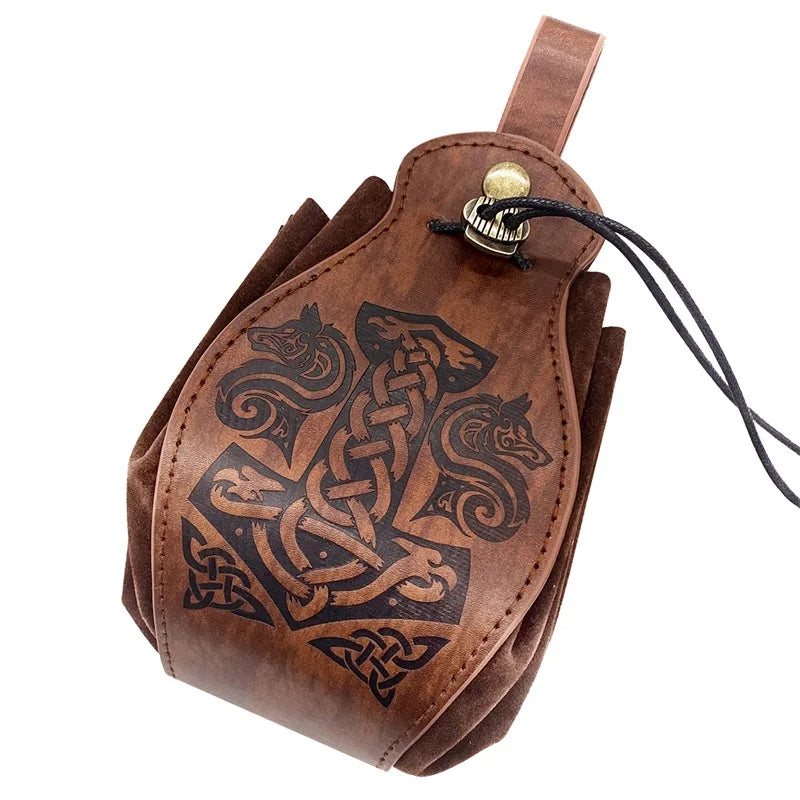 D&D Roleplaying RPG Gift Ideas PU Leather Bag