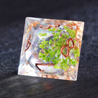 Verdant Tide Resin Dice Set