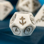 When a Whale Falls, Life Awakens — Natural Whale Bone Dice Set (Limited Edition)