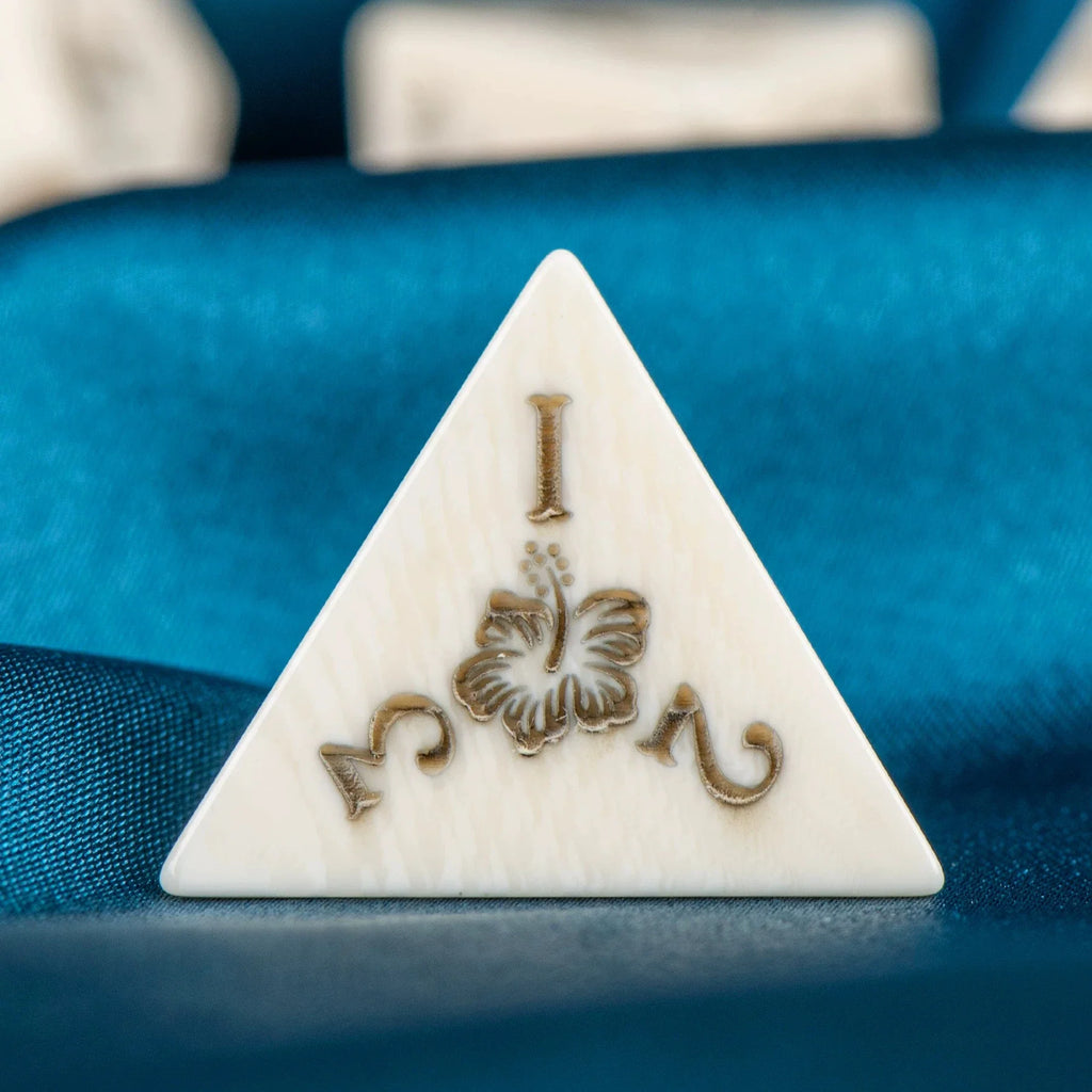 When a Whale Falls, Life Awakens — Natural Whale Bone Dice Set (Limited Edition)