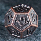 Battle-Worn Classic Aged Copper Dice Set