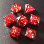 Crimson Witch Resin Dice Set