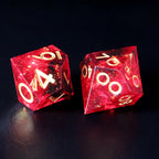 Crimson Witch Resin Dice Set