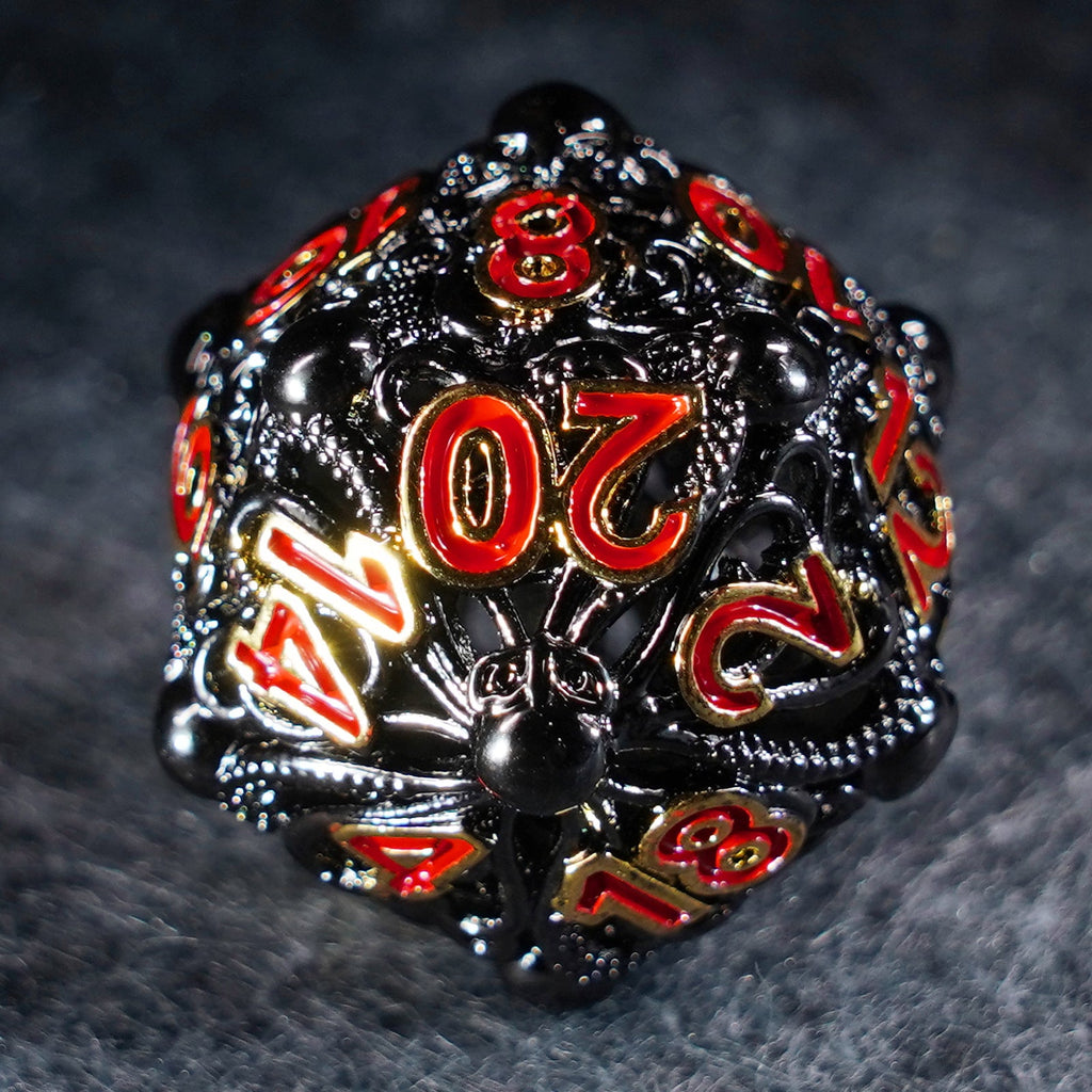 Cthulhu’s Tentacle Hollowed Metal Dice Set