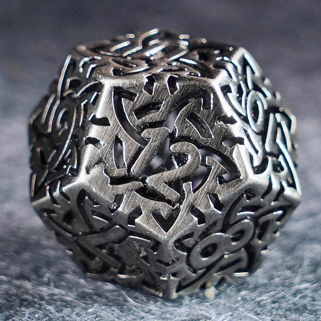 Darkin Shackles Hollowed Metal Dice Set