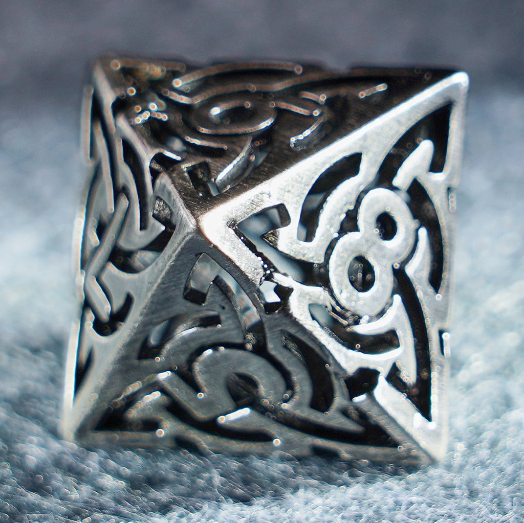 Darkin Shackles Hollowed Metal Dice Set