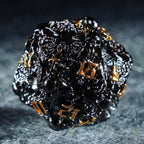 Deathwing Hollowed Black Metal Dice