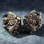 Deathwing Hollowed Metal Dice