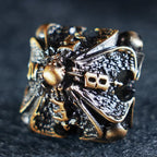 Deathwing Hollowed Metal Dice