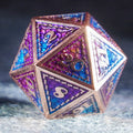 Dragon Scale Solid Colored Copper Dice Set