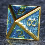 Heart of the Ice Queen Metal Dice Set