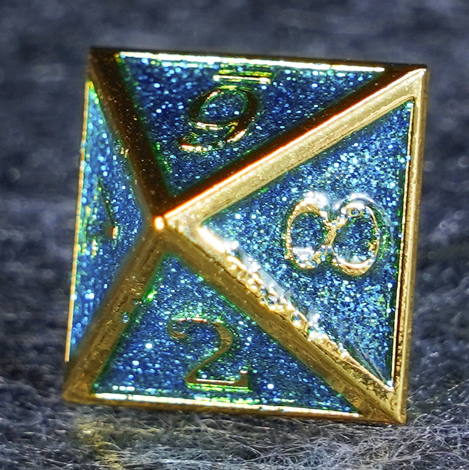 Heart of the Ice Queen Metal Dice Set