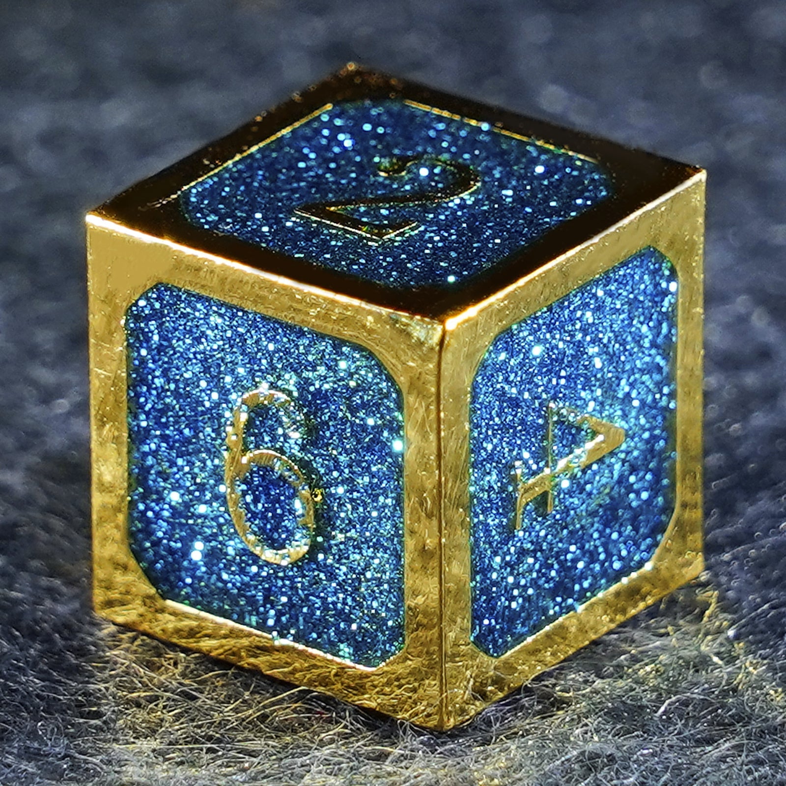 Heart of the Ice Queen Metal Dice Set