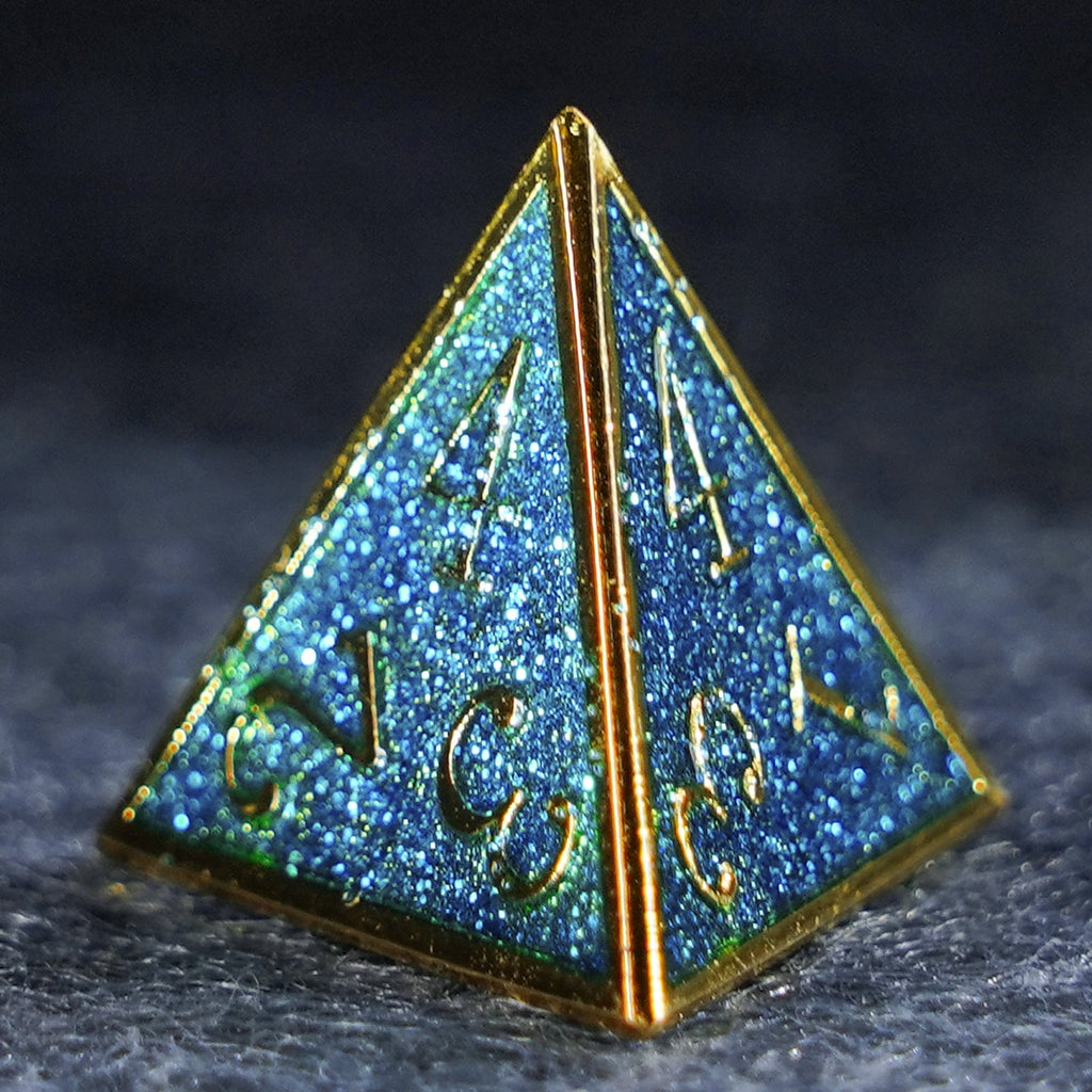 Heart of the Ice Queen Metal Dice Set