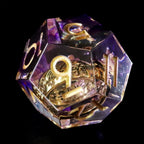Lord of the Rings Amethyst Veil Resin Dice Set