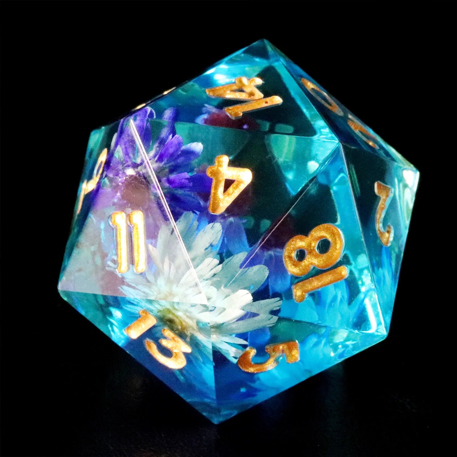 Maldives Floral World Limited Edition Resin Dice Set
