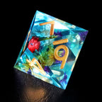 Maldives Floral World Limited Edition Resin Dice Set