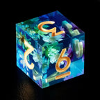 Maldives Floral World Limited Edition Resin Dice Set