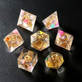 Sands of Time Floral World Resin Dice Set