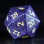 DragonStone Logo D&D Blue Sandstone Dice Set