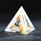 Milk Cat · Black Kitty Everyday Resin Dice Set
