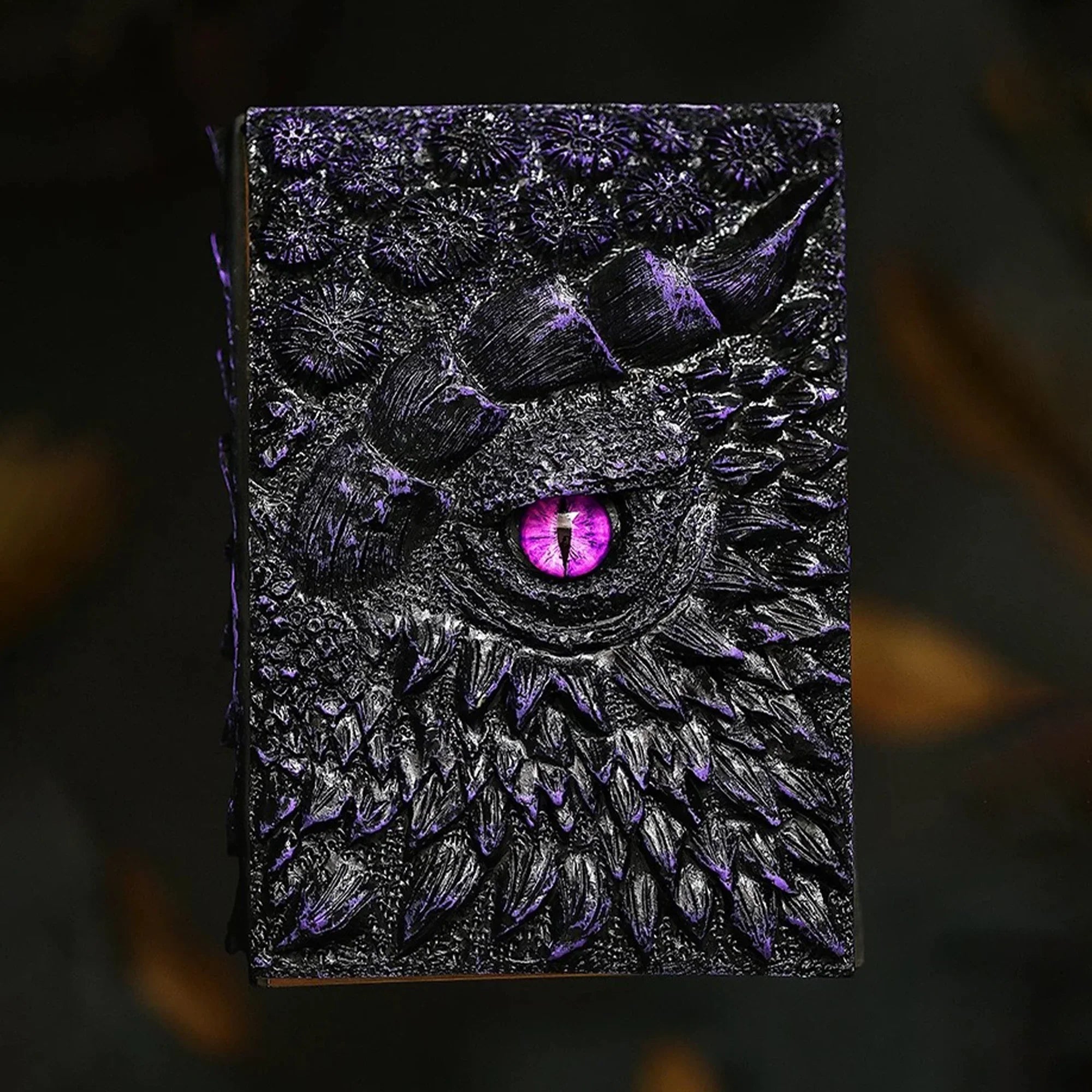 Night Dragon of Magic Resin 3D Book
