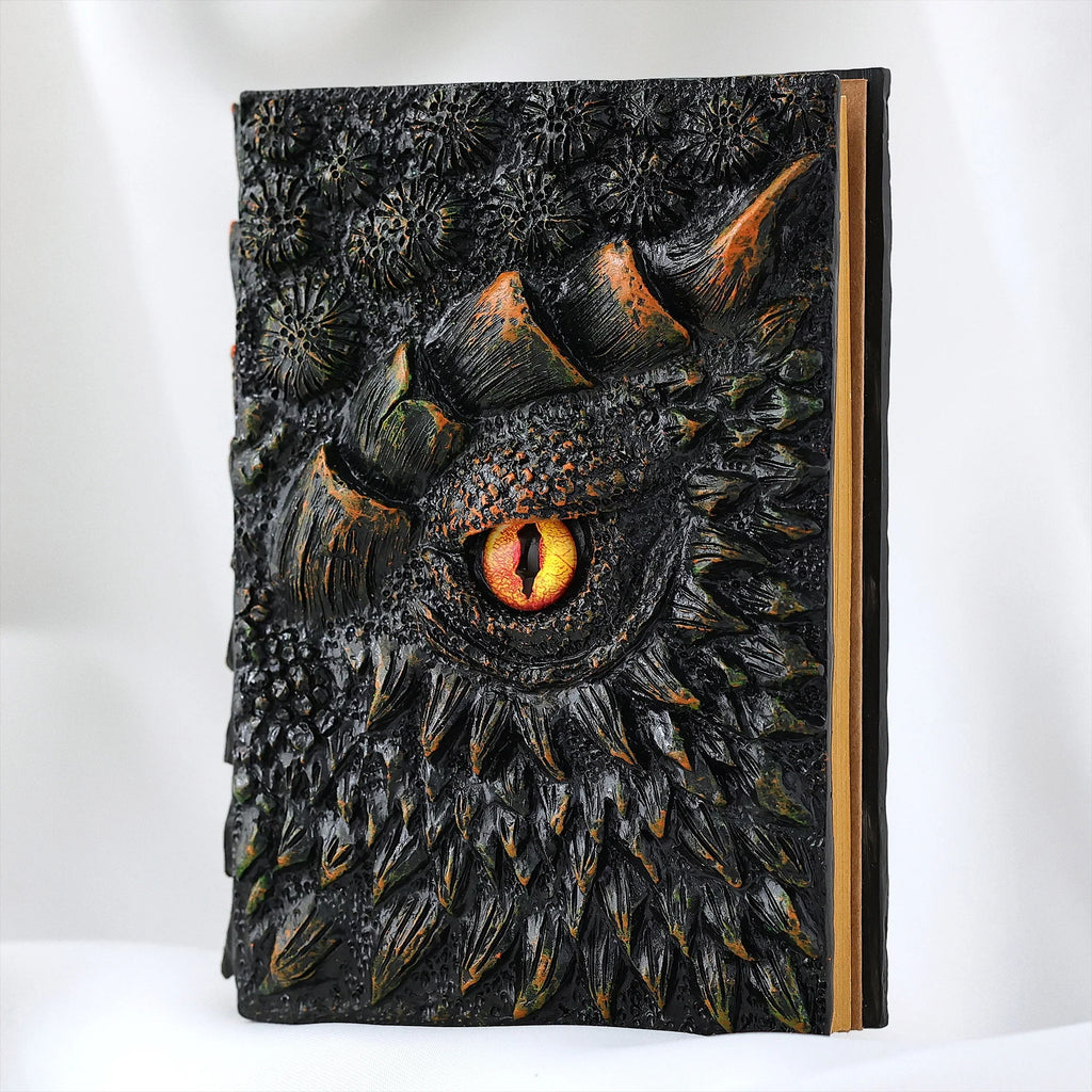 Night Dragon of Magic Resin 3D Book